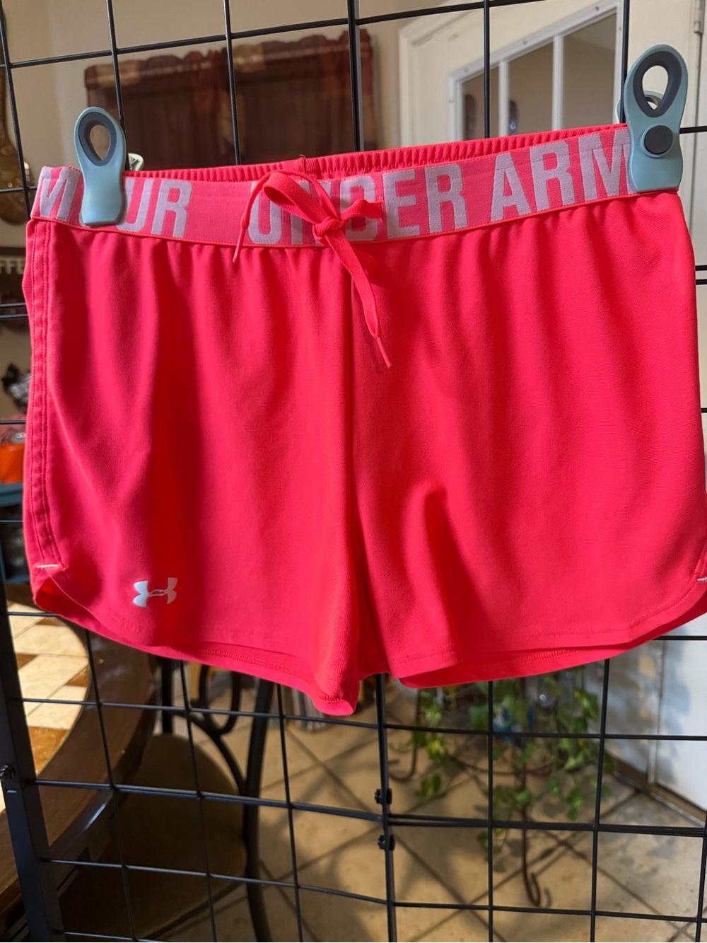 Under Armour Bright Coral Women's Athletic Shorts